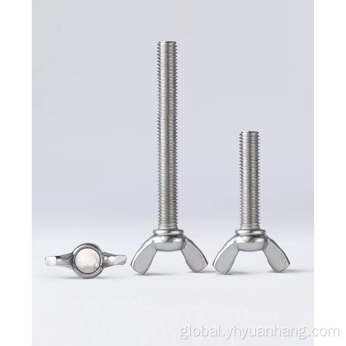 Nylon Nuts and Bolts stainless steel wing nuts and bolts Manufactory